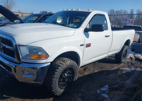 2012 Ram 2500 Slt from USA, damaged, VIN 3C6LD5BT5CG199298